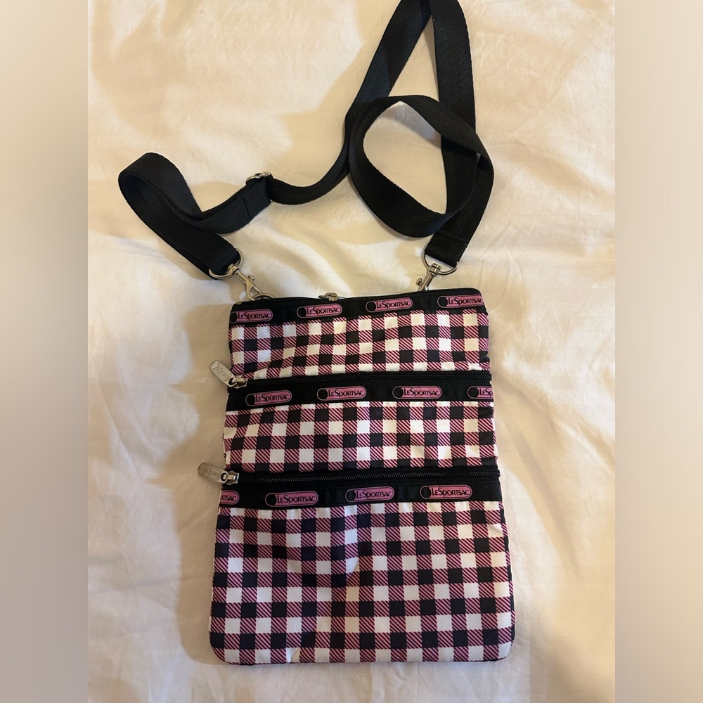 Le sport sac 3-zip crossbody